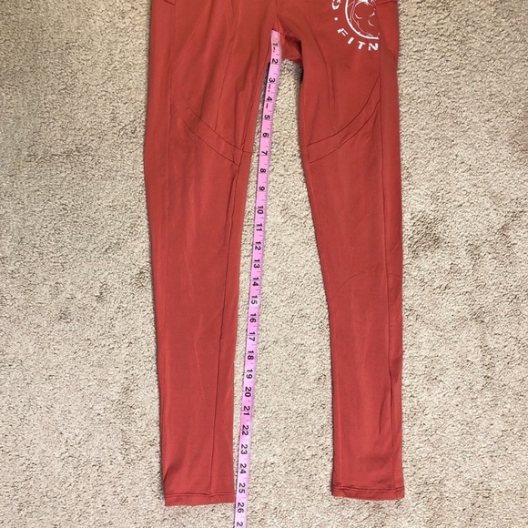 HP 🎉 Gymshark Coral Workout Leggings - Picture 9 of 12